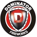 Logo for Dominator Fireworks Brand