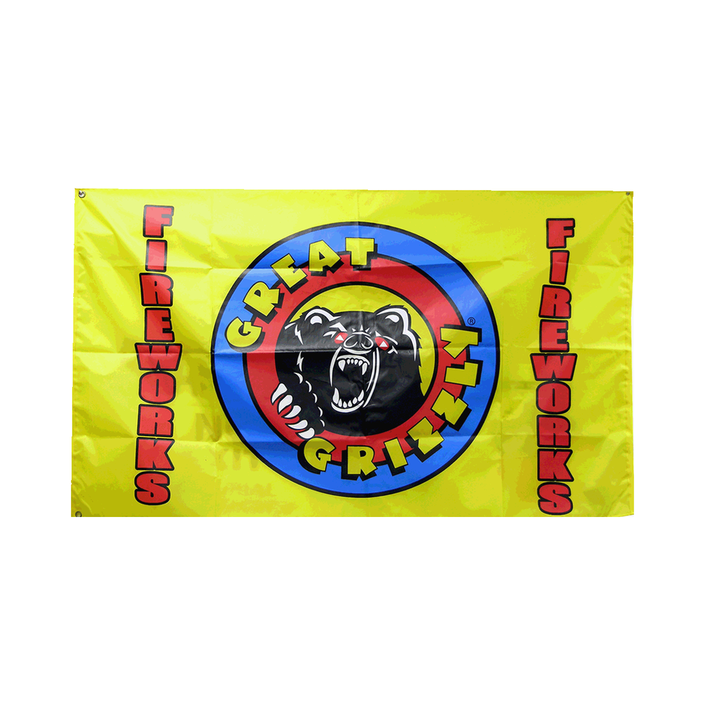 [420-1425] 3'X5' Great Grizzly Flag