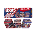 USA Compound Cake Set, 72 Shots