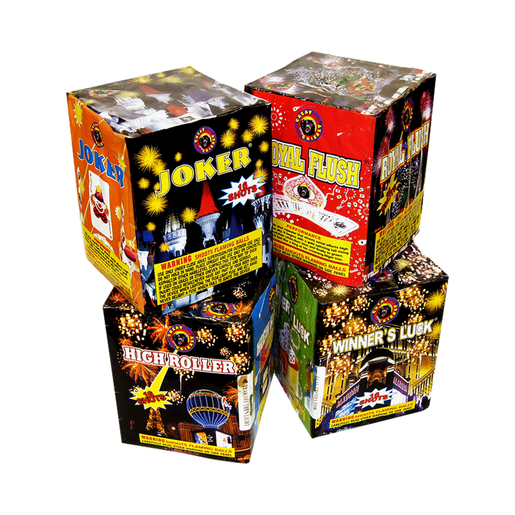 Assorted 16 Shot Mines, 16 Shots