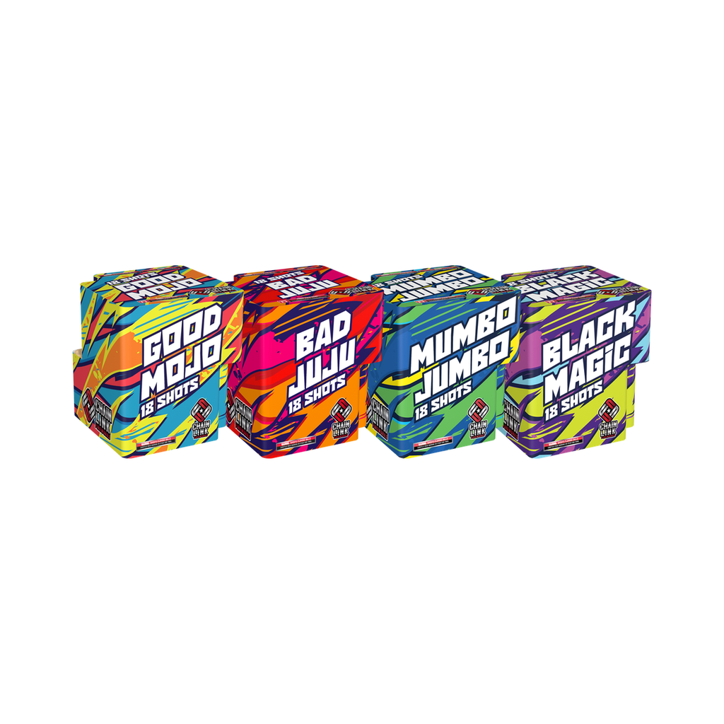 [222-2595] Chain Link, 18 Shot, 18 Shots