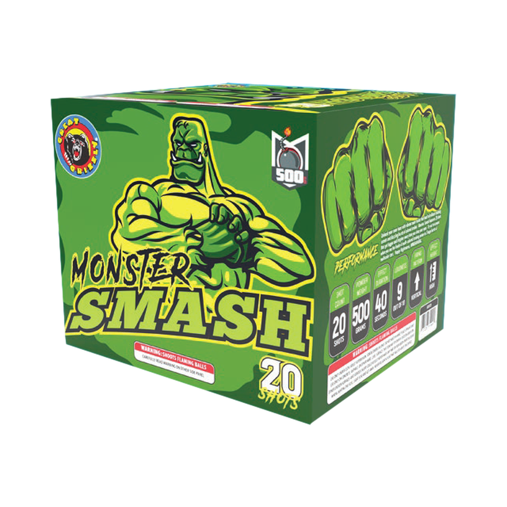 [223-2888] Monster Smash, 20 Shots