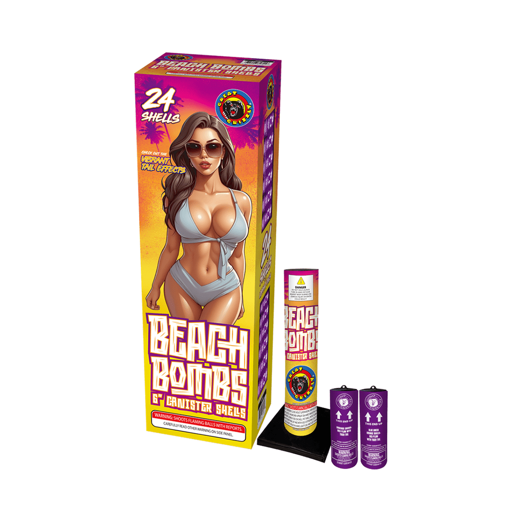 [272-2969] Beach Bombs, 24 Shells