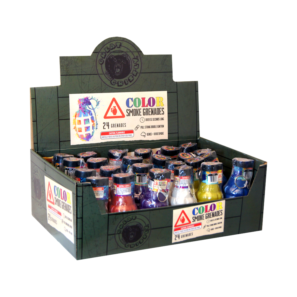 [150-1233] Color Smoke Grenades