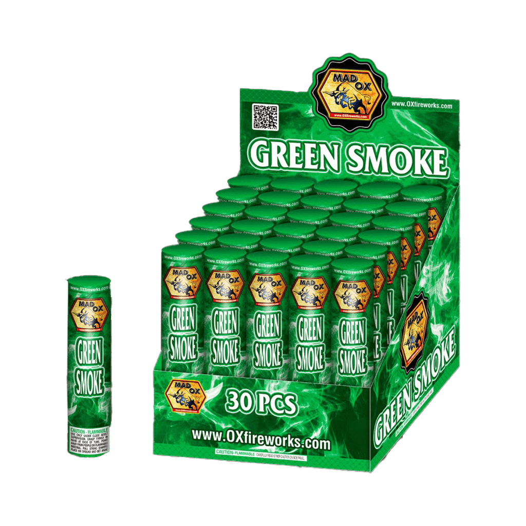 [150-1252] Mega Smoke Tube, Green