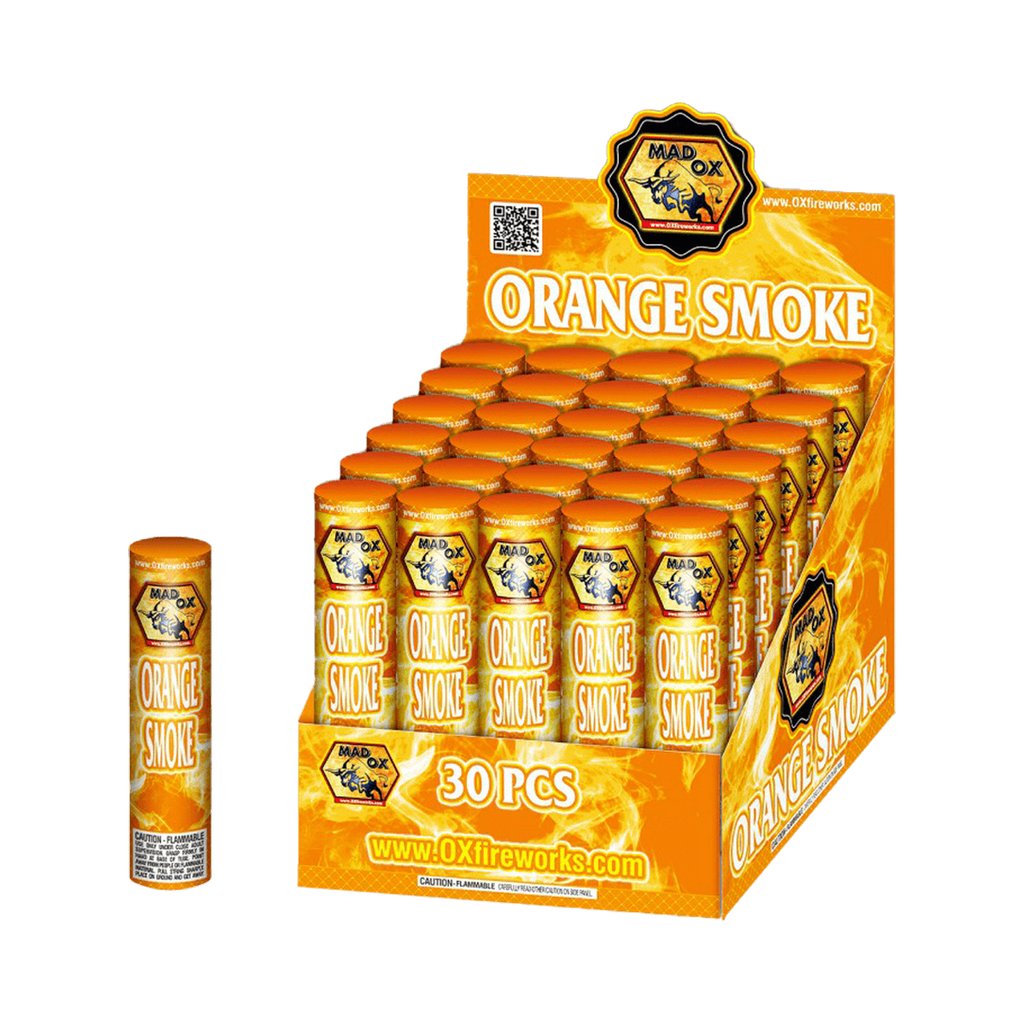[150-1255] Mega Smoke Tube, Orange