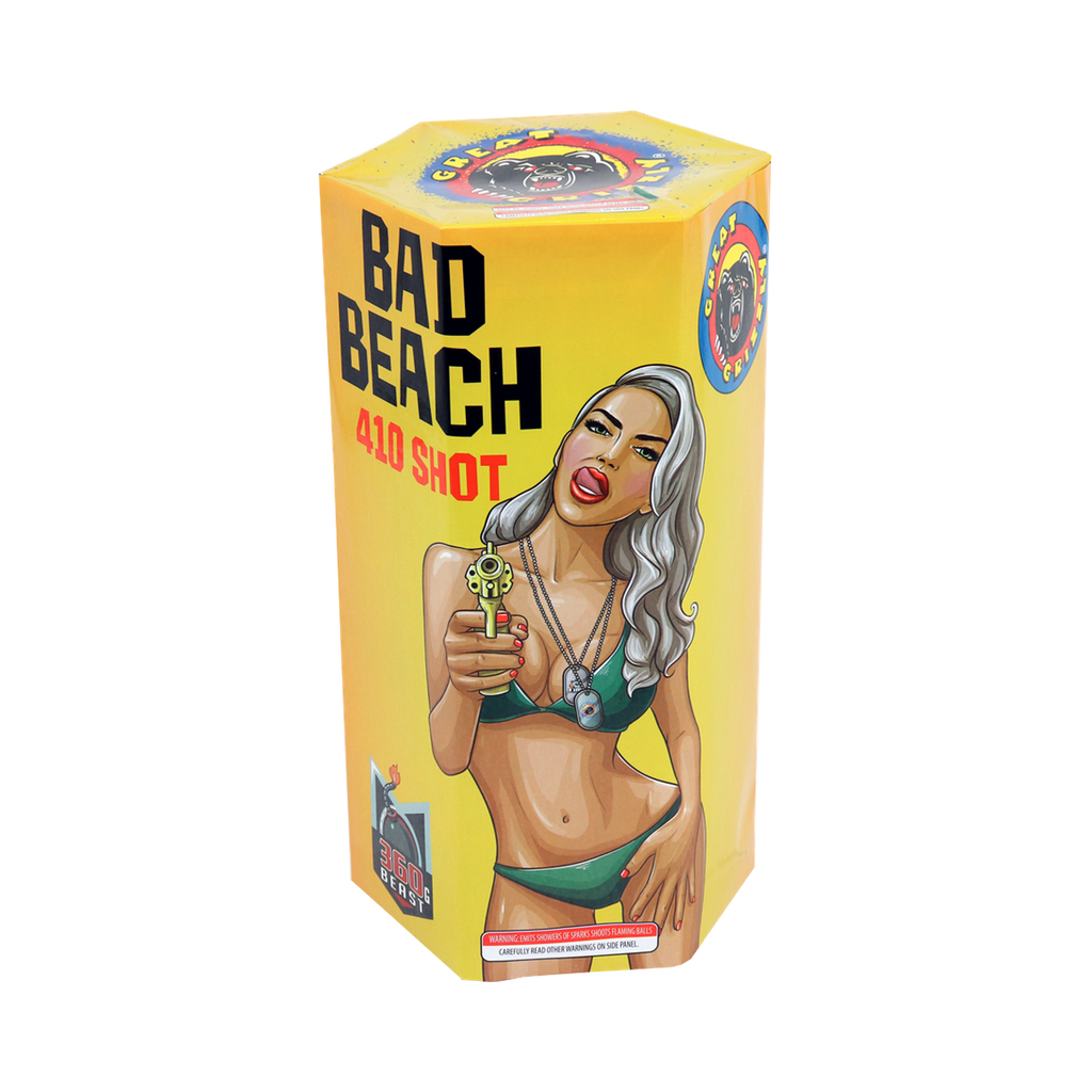[222-2576] Bad Beach, 410 Shots