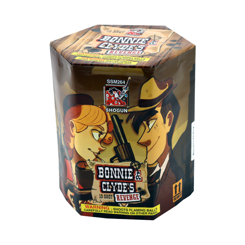 Bonnie & Clyde's Revenge, 19 Shots