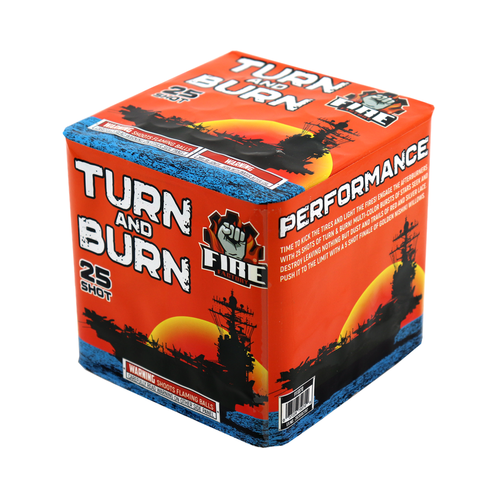 [221-2565] Turn & Burn, 25 Shots