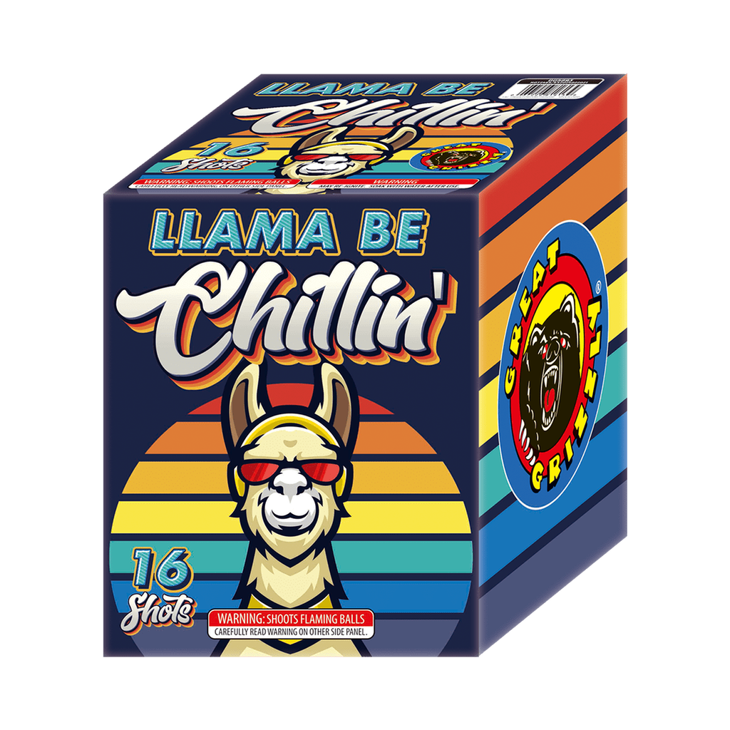 [221-3501] Llama Be Chillin', 16 Shots