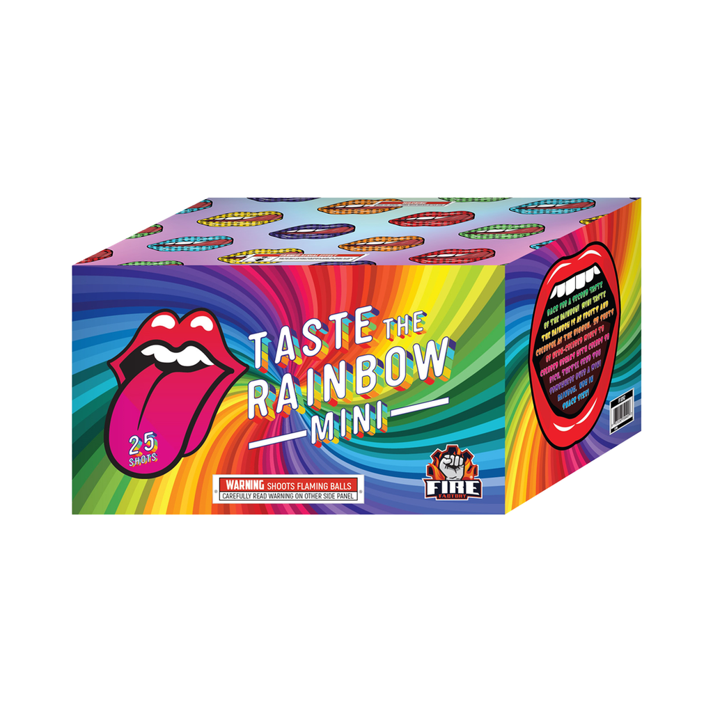 [222-2592] Taste the Rainbow Mini, 25 Shots