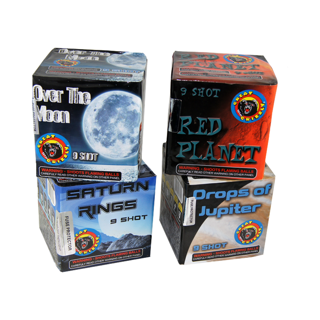 [221-2526] Planet Cakes, 9 Shots