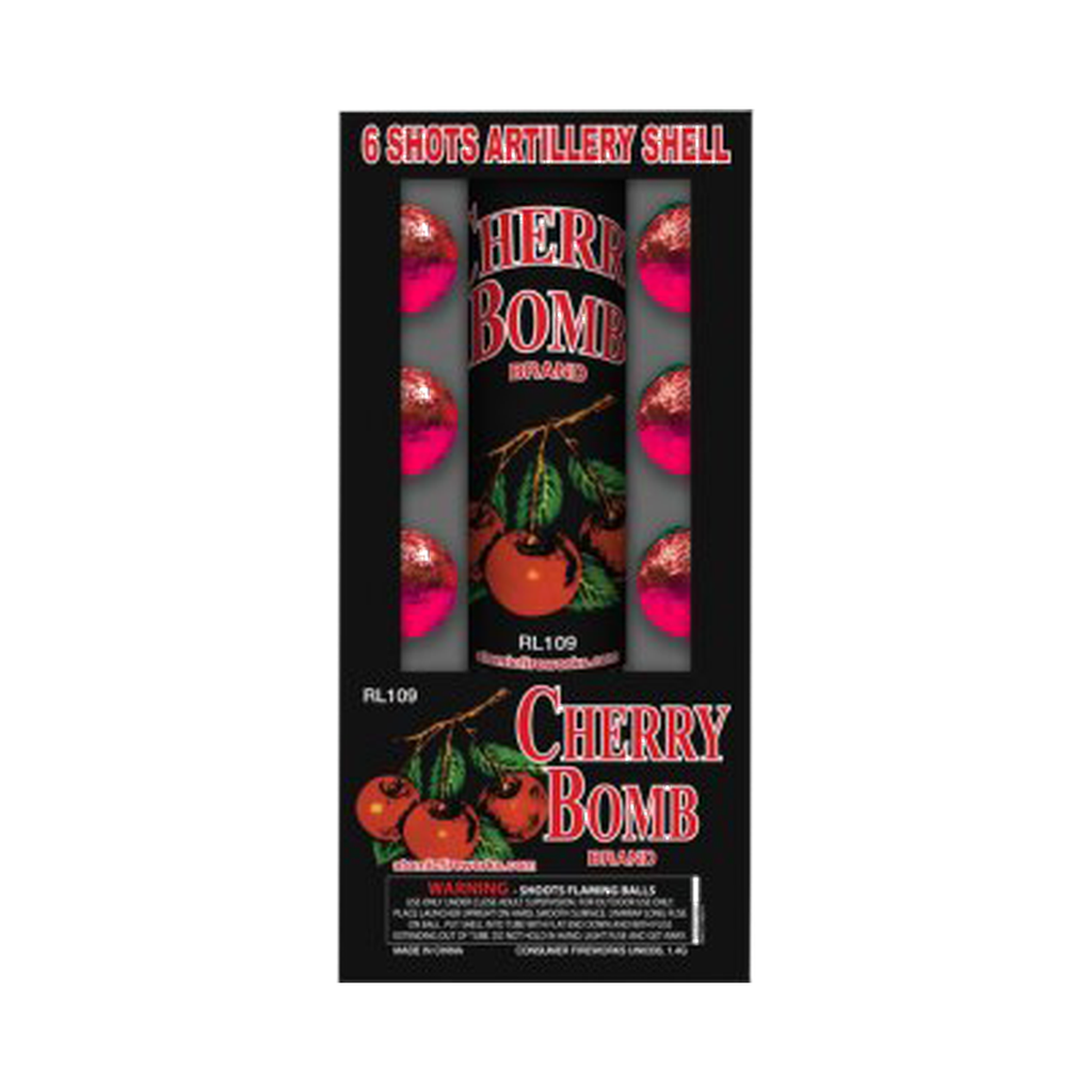 [270-2902] Cherry Bomb Art, 6 Shells