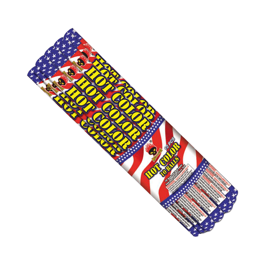 Hot Color, 12 Pack, 10 Shots