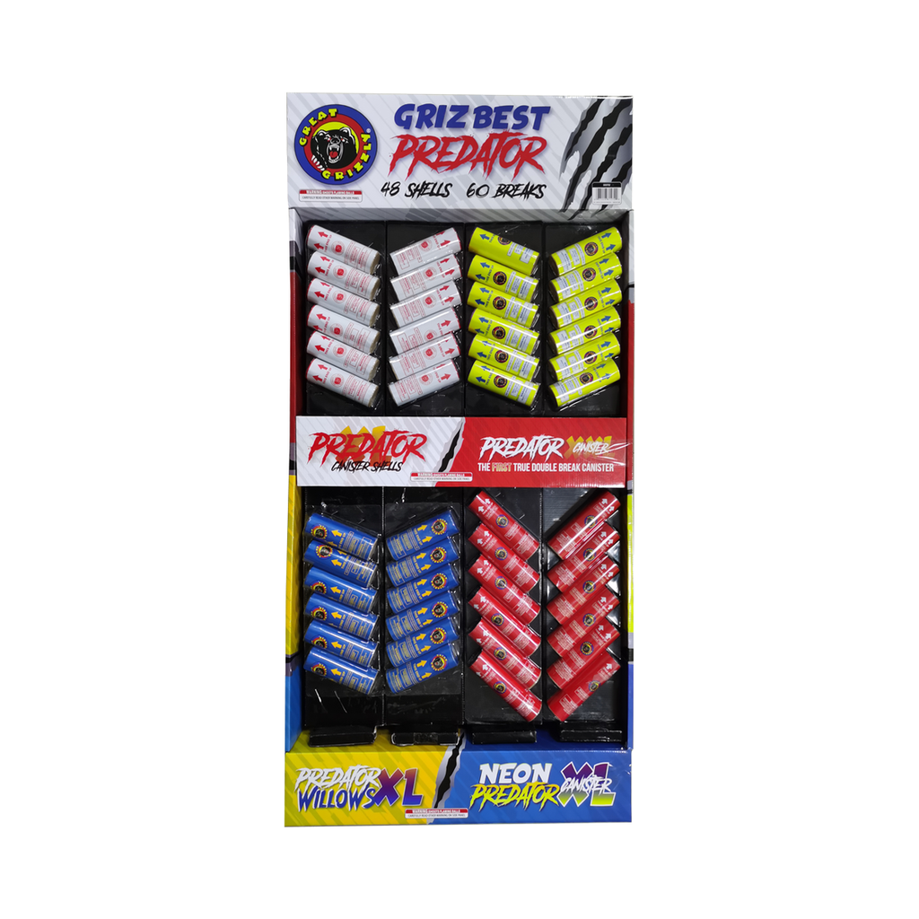 [272-0198] Griz Best: Predator Edition, 48 Shells