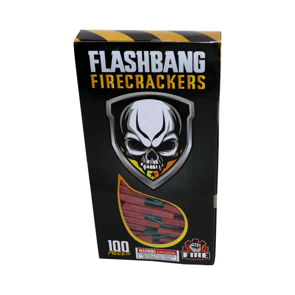 [290-1357] Flashbang 1" Water Crackers, 100 Pack
