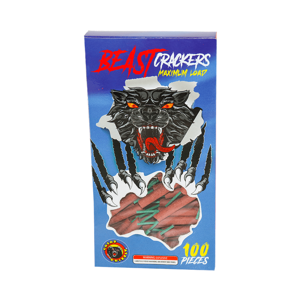 [290-1358] Beast Crackers, 100 Pack