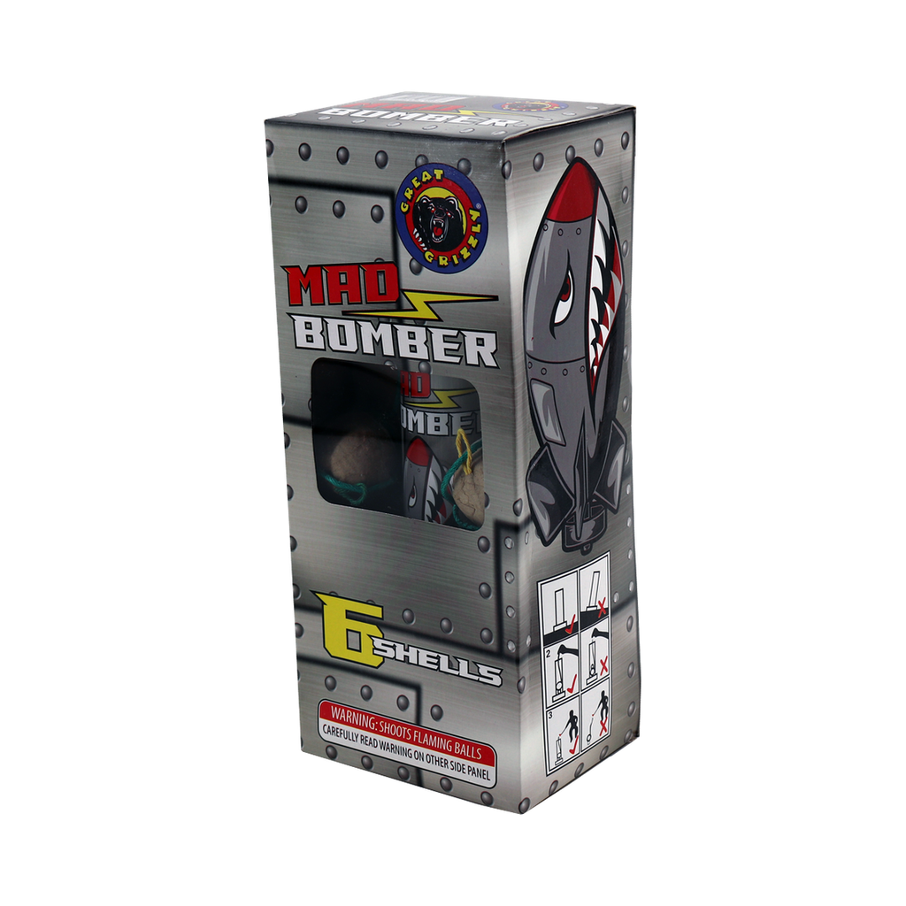[270-0917] Mad Bomber, 6 Shells