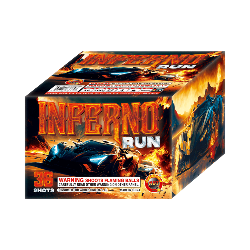 Inferno Run, 36 Shots
