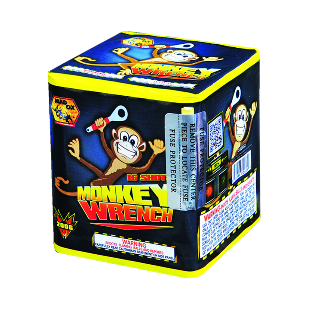 [221-5501] Monkey Wrench, 16 Shots