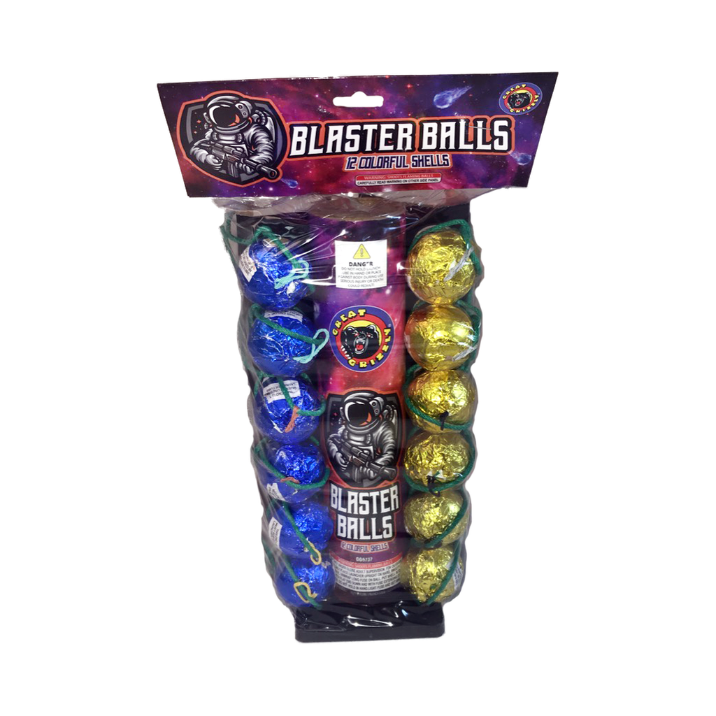 [271-0909] Blaster Balls, 12 Shells