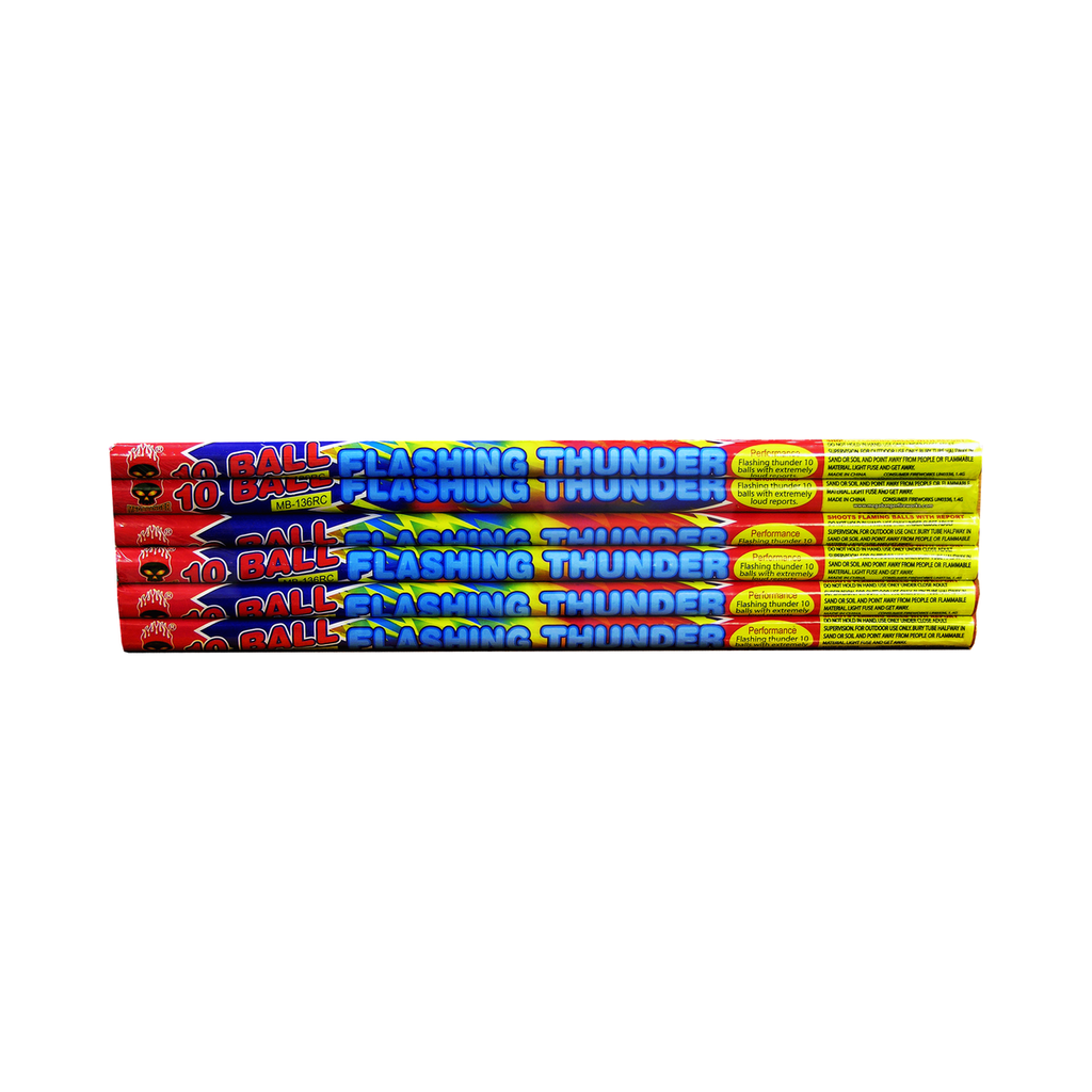 [250-0486] Flashing Thunder, 10 Shots