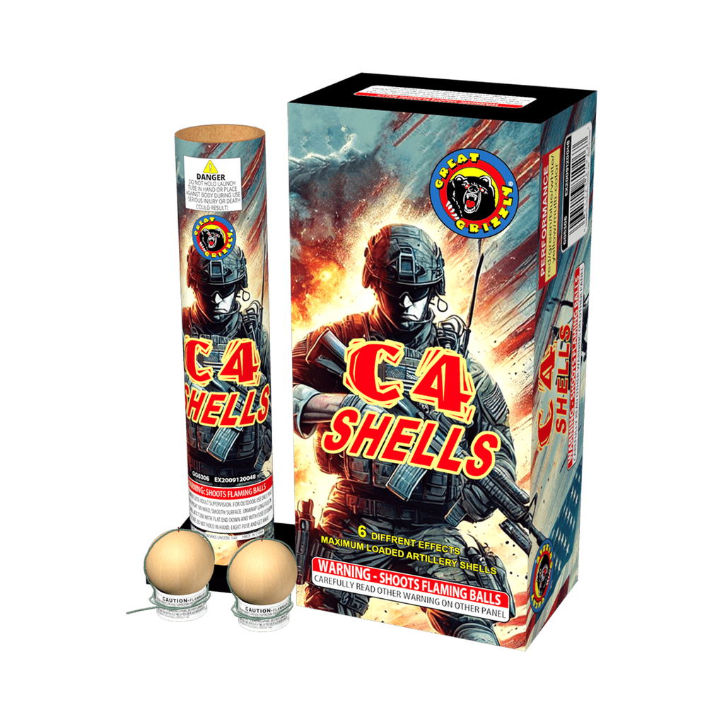 [270-0998] C4 Shells, 6 Shells