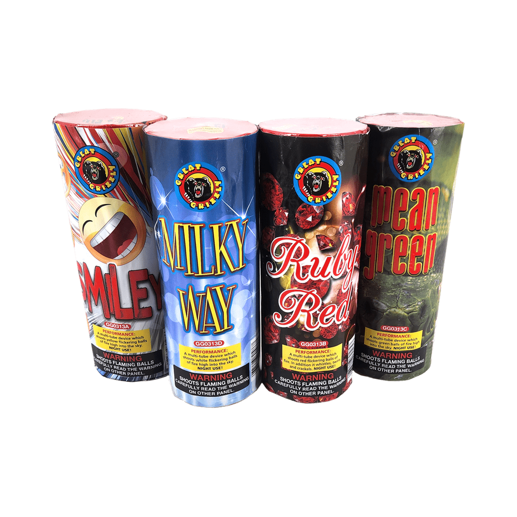 [221-0890] 9" Assorted Aerial Repeaters