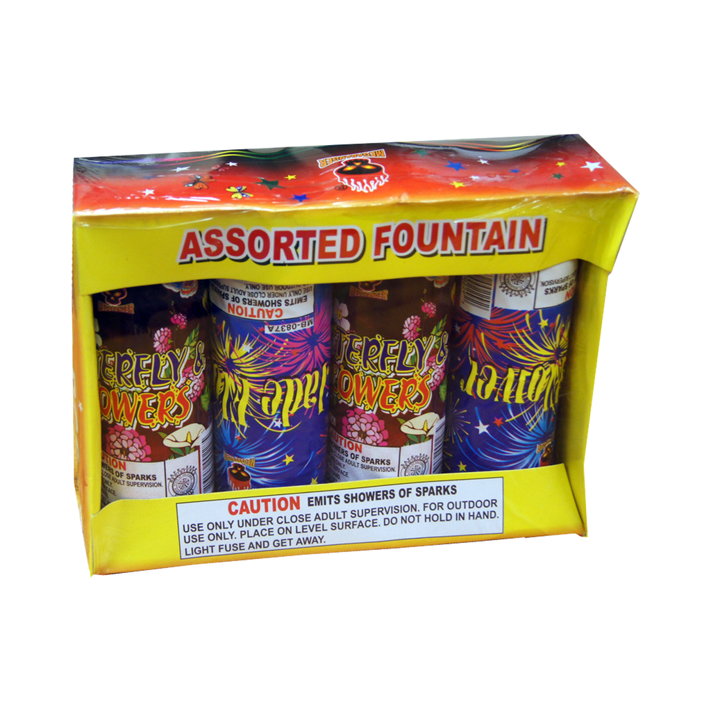 [121-0599] 6" Assorted