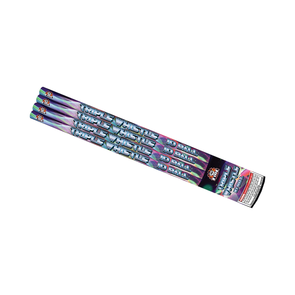 [250-0493] Triple Whistle, 10 Shots