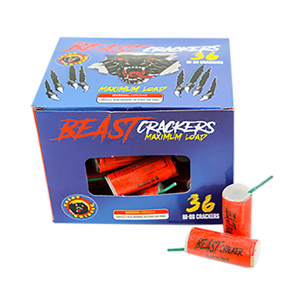 [290-1363] M-88 Beast Tube Crackers, 36 Pack