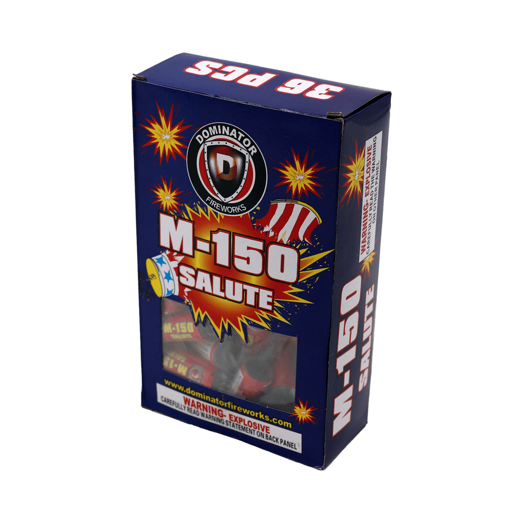 [290-5441] M-150 Salute Firecrackers, 36 Pack
