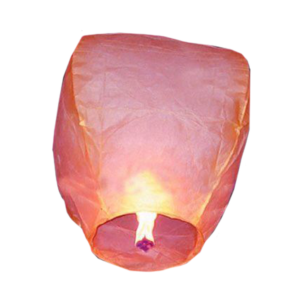 [320-1839] Sky Lantern, All Pink